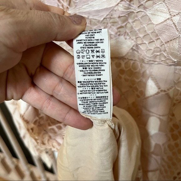 Free People Deco Lace Mini Dress in Ivory Combo 2 NWT - Picture 10 of 14